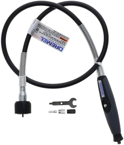 Dremel 225-02 26150225AJ Flex Shaft Rotary Tool Attachment (2-Pack)