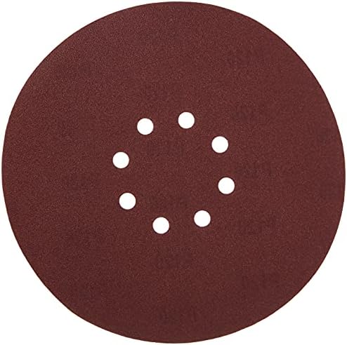 WEN 6369SP120 120-Grit Hook and Loop 9-Inch Drywall Sander Sandpaper, 10-Pack