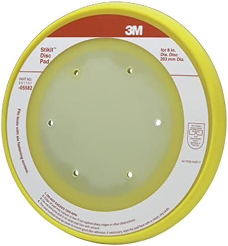 3M Stikit Disc Pad Dust Free, 05582, 8 in, 1 per case