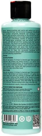 Chemical Guys, C4 Clear Cut Correction Compound for Paint Defects, 16 oz