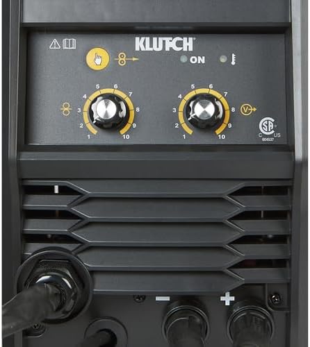 Klutch MIG 140i Flux-Cored/MIG Welder, Inverter, 120V, 30-140A Output
