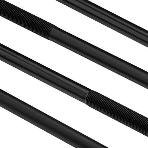 Supreme Suspensions - [4pc Set] Front Heavy-Duty U-Bolts for 1980-2004 Ford F250 F350 Super Duty | 12.5" Long x 3" Wide x 9/16" Threads - for Lifted Applications ONLY