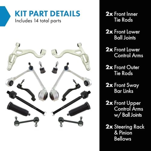 TRQ Front Steering & Suspension Kit