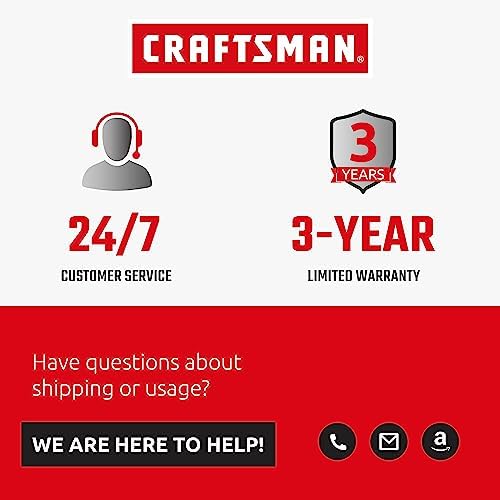 CRAFTSMAN 100 Ft. Contractor Retractable Cord Reel, 4 Outlets