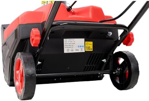 20" Electric Snow Thrower with Dual LED Headlights, 15 Amp Motor, 2900 RPM, 30 ft Throwing Distance & 180° Rotating Chute, 10" Clearing Depth, Walk-Behind Corded Snow Blower