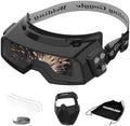 YESWELDER Auto-Darkening Welding Goggles with Mask, Wide Shade Range