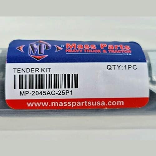 MP MASS PARTS HEAVY TRUCK & TRACTOR Tender Kit 25" Heavy Duty Single Spring w/ 3 Hole Clamp and Large Snap Clip