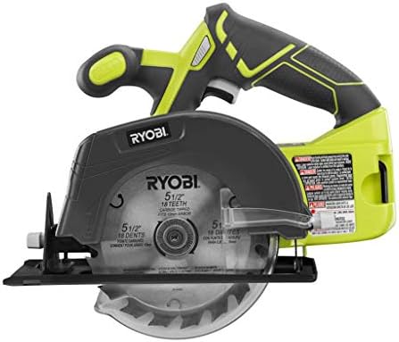 RYOBI P1819 18V One+ Lithium Ion Combo Kit (6 Tools: Drill/Driver, Impact Driver, Reciprocating Saw, Circular Saw, Multi-Tool, LED Worklight, 4.0 Ah & 1.5 Ah Battery, Charger, Bag)