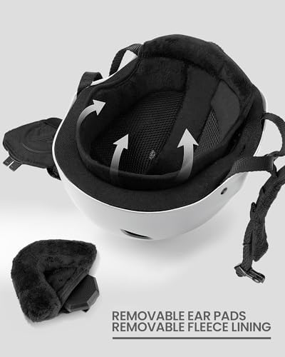 OutdoorMaster Kelvin Ski & Snowboard Helmet Set with RPO Goggles