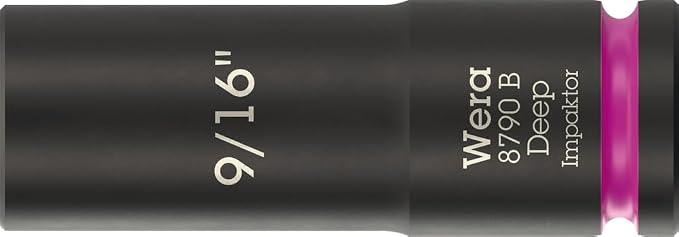 05005591001 9661 Magnetic rail B Impaktor Deep Imperial 1 socket set, 3/8" drive, 9 pieces