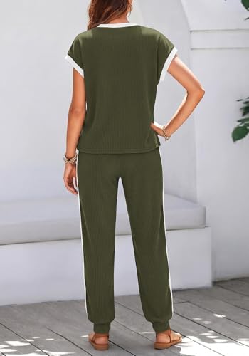 BTFBM 2 Piece Sets For Women Summer Lounge Set Airport Outfits Tracksuit