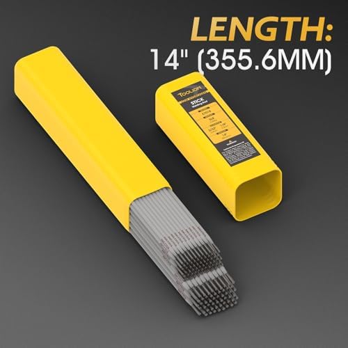TOOLIOM E7018 Welding Rod Low-Hydrogen Stick Electrodes, 3/32+1/8" 5LB