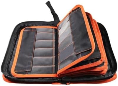 Lishi Tool Storage Bag, 2 in 1 Hand Carry Bag Case for Lishi Hand Tool Car Auto Repair Tool Kits(76 small grids)