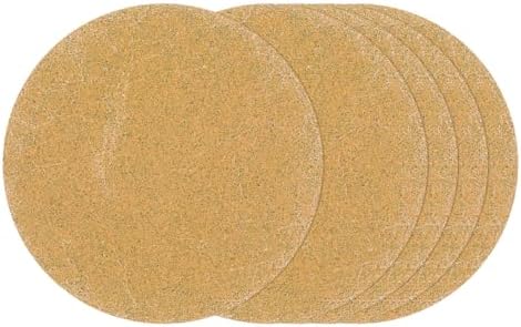 10Pcs Sanding Discs 1In 180Grit Hook and Loop Sandpapers Yellow