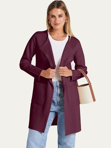 ANRABESS Cardigan Sweater for Women 2026 Fall Outfits