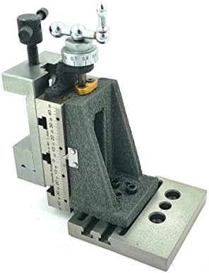 Mini Vertical Milling Slide with 2"/ 50 mm Mini Steel Vice & Base Mounting Plate - Direct Mounting on 7 x 14 Mini Lathe Machine