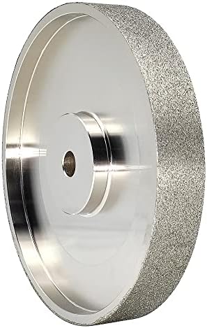 CBN Grinding Wheel 6 Inch 80 Grit, 1/2" Arbor, for Bench Grinders