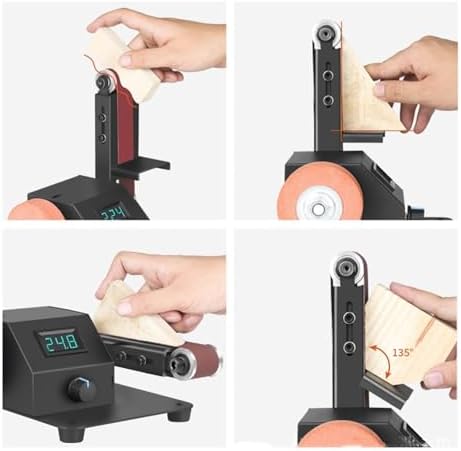 Mini Belt Sanding Machine Compact Belt Sander for DIY and Small Projects