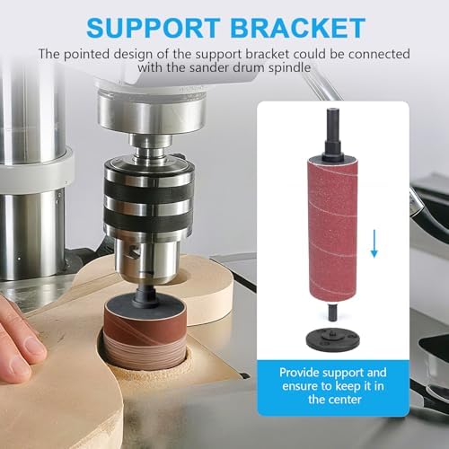 4-1/2’’ Drill Press Sanding Spindle Kit,Spindle Sander Drum Kit
