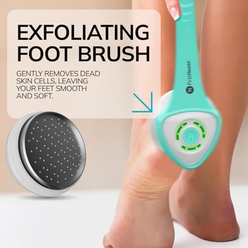 6-in-1 Silicone Body Scrubber & Back Scrubber for Shower, IPX7 Waterproof