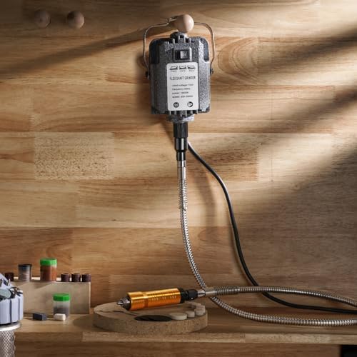 DZQ 1000W Flex Shaft Grinder with 77 Accessories 500–30,000 RPM