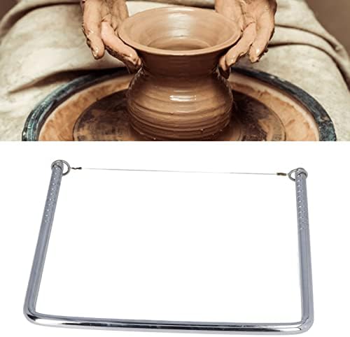 Clay Cutters Wire Mud Cutting Pottery Tools for Wheel and Ceramic Making Cutter Smoother U Shaped Ergonomic Handle