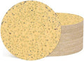 50Pcs Sanding Discs 1In 40Grit Hook and Loop Sandpapers Yellow