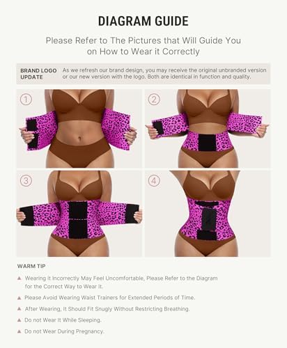 FeelinGirl Waist Trainer for Women Corset Tummy Control Faja Body Shaper