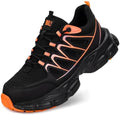Hogent Steel Toe Shoes for Men Women - Non Slip & Lightweight Work Shoes