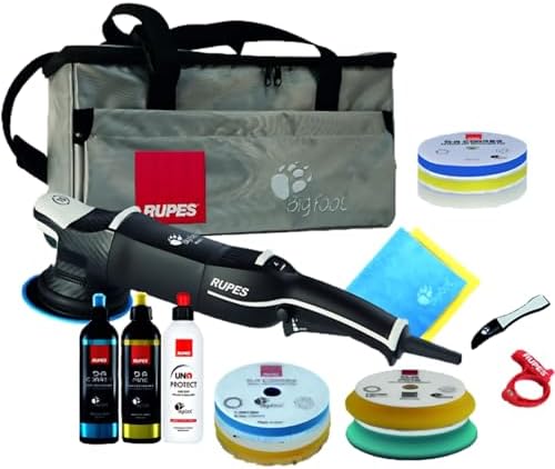 RUPES BigFoot LHR15 Mark V Random Orbital Complete Polishing Kit