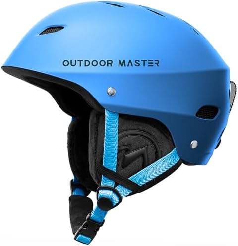 OutdoorMaster Kelvin Ski Helmet - Snowboard Helmet for Men, Women & Youth