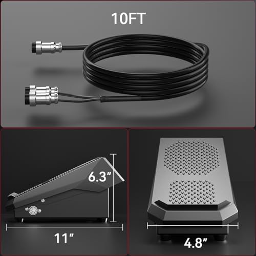 ARCCAPTAIN TIG 5-Pin Welding Foot Pedal for ARCCAPTAIN