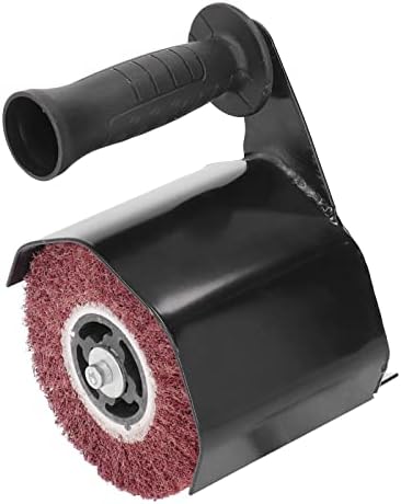Burnishing Machine Kit Electric Sander Polisher Angle Grinder Attachment for Wood Metal Grinding M10