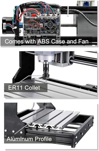 Genmitsu CNC 3018-PRO Router Kit, 3-Axis CNC Machine, Mini Milling Machine