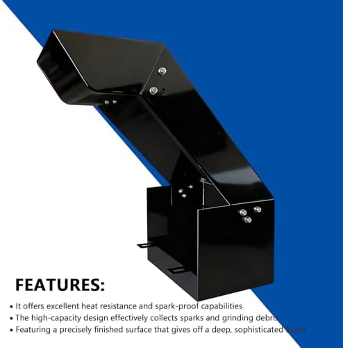 Grit Collector Fits for RBG712, RBG740 & RBG934 and JLD10-8 Lawn Mower Blade Grinder Sharpener | Replace 740 Grinder Grit & Debris C*ollector