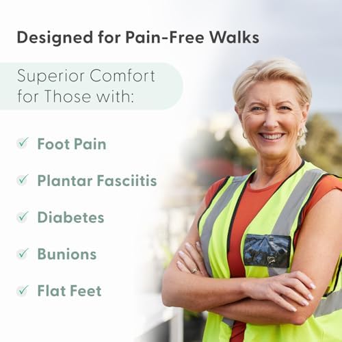 Orthofeet Quartz Orthopedic Women Slip on Work Boots