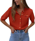 PRETTYGARDEN Women's Summer Casual Button Down Shirts