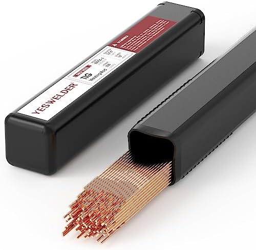 YESWELDER TIG Welding Rod Mild Steel ER70S-6 1/16"x16" 5LB
