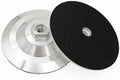 SHDIATOOL 5 Inch Aluminum Backer Pad 5/8-11 Thread for Diamond Pads 2PCS