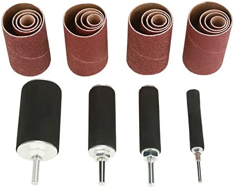 Sanding Drum dle Sander Drum Srliya 28 * 17 * 7 20pcs Spindle Sanding Drum Sander Tool Kit Set with Case for Drill Press