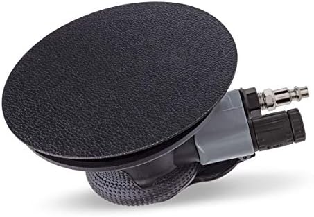 Rockwood 6 in. Air Random Orbital Palm Sander Dual Action Pneumatic Hand Sanding Round