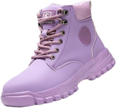Steel Toe Boots for Women Men Waterproof Lightweight Safety Shoes