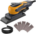Sheet Sander, MAXXT 350W Brushless Sheet Orbital Finishing Sander with 4,000-10,000rpm,Low Vibration Electric Palm Sander for Efficient Woodworking, Tight Spaces Sanding, and Polishing