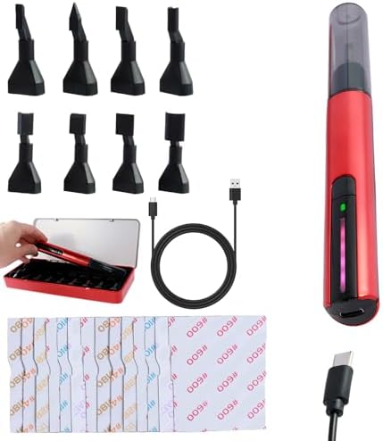 Mini Reciprocating Sander Set Portable Electric Sanding Pen USB Rechargeable Mini Sander with Overload Protection 3 Gears Adjustable Sanding Pen Polishing Machine for Grinding Polishing Surfa