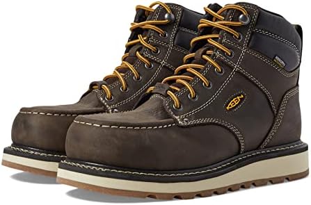 KEEN Utility Men's Cincinnati 6" Composite Toe Waterproof Wedge Work Boots
