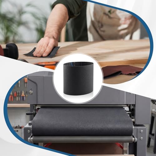 Lounsweer 23"x62" 100 Grit Drum Sander Feed Belt Conveyor Silicon Carbide Feed Belt Heavy Duty High Grip Compatibility with Performax 22-44 Pro Drum Sander