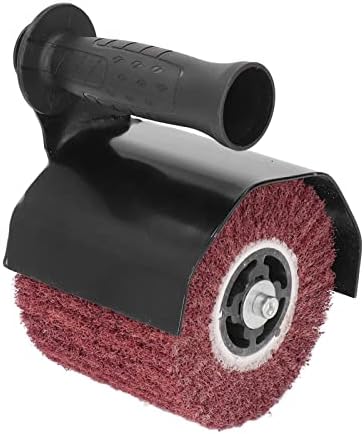 Burnishing Machine Kit Electric Sander Polisher Angle Grinder Attachment for Wood Metal Grinding M10
