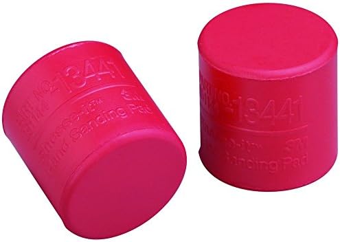3M Finesse-it Hand Sanding Pad, 50199, 1-1/4 in, Soft Black Vinyl Face