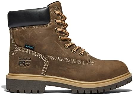 Timberland PRO Women’s Direct Attach 6 Inch Steel Safety Toe Insulated Waterproof Industrial Work Boot