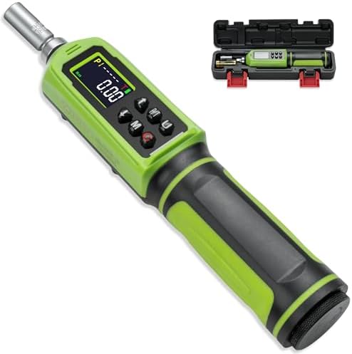1/4" Drive Digital Torque Screwdriver, 0.09-6N.m for Gunsmithing